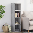 reol 30x41x124 konstrueret træ grå sonoma-eg - xlshop.dk