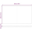 Reservedug til markise Grøn og Gul 480 x 295 cm Polyester - xlshop.dk