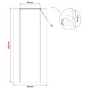 Rullegardin Brun 90 x 220 cm Bambus - xlshop.dk