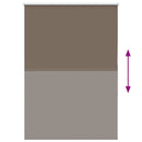 rullegardin mørklægning 90x130 cm stofbredde 85,7 cm polyester - xlshop.dk