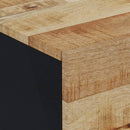 sengebord 40x33x46 cm massivt mangotræ - xlshop.dk