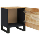 sengebord 40x33x46 cm massivt mangotræ - xlshop.dk