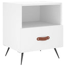 sengebord 40x35x47,5 cm konstrueret træ hvid - xlshop.dk