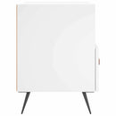 sengebord 40x35x47,5 cm konstrueret træ hvid - xlshop.dk
