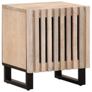 sengeborde 2 stk. 40x34x46 cm massivt bleget mangotræ - xlshop.dk