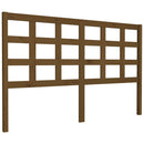 sengegærde 156x4x100 cm massivt fyrretræ gyldenbrun - xlshop.dk