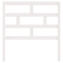 sengegærde 81x4x100 cm massivt fyrretræ hvid - xlshop.dk