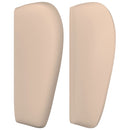 sengegavl med kanter 103x23x78/88 cm kunstlæder cappuccino - xlshop.dk