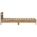 Sengestel Artisan Egetræ 90 x 190 cm Konstrueret træ - xlshop.dk