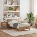 Sengestel Artisan Egetræ 90 x 200 cm Konstrueret træ - xlshop.dk