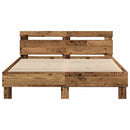 Sengestel Gammelt træ 160 x 200 cm Konstrueret træ - xlshop.dk
