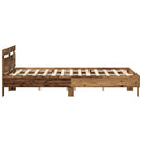 Sengestel Gammelt træ 160 x 200 cm Konstrueret træ - xlshop.dk