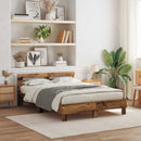 Sengestel Gammelt træ 160 x 200 cm Konstrueret træ - xlshop.dk