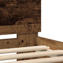 Sengestel Gammelt træ 200 x 200 cm Konstrueret træ - xlshop.dk