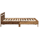 Sengestel Gammelt træ 200 x 200 cm Konstrueret træ - xlshop.dk