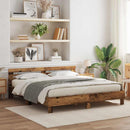 Sengestel Gammelt træ 200 x 200 cm Konstrueret træ - xlshop.dk