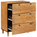 Sideboard 2 stk. 120 x 33,5 x 75 cm Massivt mangotræ Brun - xlshop.dk