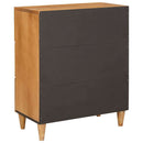 Sideboard Lysebrun 60 x 33 x 75 cm Massivt mangotræ - xlshop.dk