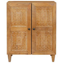 Sideboard Lysebrun 60 x 33 x 75 cm Massivt mangotræ - xlshop.dk