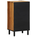 Sideboard med hylde Brun 40 x 33,5 x 75 cm Massivt mangotræ - xlshop.dk
