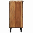 Sideboard med hylde Brun 40 x 33,5 x 75 cm Massivt mangotræ - xlshop.dk