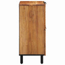 Sideboard med hylde Brun 60 x 33,5 x 75 cm Massivt mangotræ - xlshop.dk