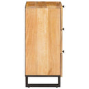 Sideboard med skuffe Brun 40 x 33 x 75 cm Massivt mangotræ - xlshop.dk