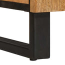 Sideboard med skuffe Brun 40 x 33 x 75 cm Massivt mangotræ - xlshop.dk
