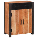 Sideboard med skuffe Brun 55 x 30 x 75 cm Massivt Akacietræ - xlshop.dk