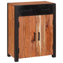 Sideboard med skuffe Brun 55 x 30 x 75 cm Massivt Akacietræ - xlshop.dk