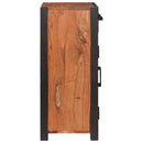 Sideboard med skuffe Brun 55 x 30 x 75 cm Massivt Akacietræ - xlshop.dk