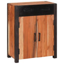 Sideboard med skuffe Brun 55 x 30 x 75 cm Massivt Akacietræ - xlshop.dk