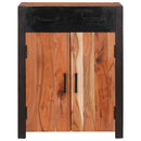 Sideboard med skuffe Brun 55 x 30 x 75 cm Massivt Akacietræ - xlshop.dk