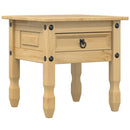 sidebord Corona 50x50x50 cm massivt fyrretræ - xlshop.dk