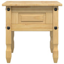 sidebord Corona 50x50x50 cm massivt fyrretræ - xlshop.dk