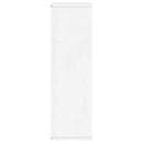 sideskab ODDA med skuffe 40x24x79 cm massivt fyrretræ hvid - xlshop.dk