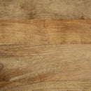 skab 40x33x110 cm massivt mangotræ brun - xlshop.dk