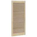 Skabsdør med dør 4 stk. Naturfarvet 49,5 x 2,1 x 110 cm - xlshop.dk