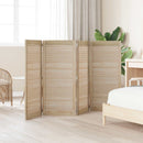 Skabsdør med dør 4 stk. Naturfarvet 49,5 x 2,1 x 110 cm - xlshop.dk