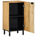 skænk 40x33x75 cm massivt mangotræ brun - xlshop.dk