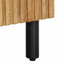 skænk 40x33x75 cm massivt mangotræ brun - xlshop.dk
