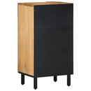 skænk 40x33x75 cm massivt mangotræ brun - xlshop.dk