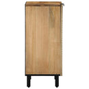skænk 40x33x75 cm massivt mangotræ brun - xlshop.dk