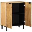 skænk 60x33x75 cm massivt mangotræ brun - xlshop.dk
