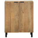 skænk 60x33x75 cm massivt mangotræ brun - xlshop.dk