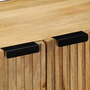skænk 60x33x75 cm massivt mangotræ brun - xlshop.dk