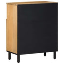 skænk 60x33x75 cm massivt mangotræ brun - xlshop.dk