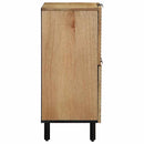 skænk 60x33x75 cm massivt mangotræ brun - xlshop.dk