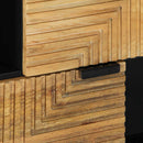 skænk 80x33x75 cm massivt mangotræ brun - xlshop.dk