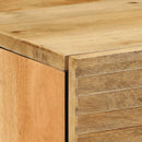 skænke 2 stk. 60x33x75 cm massivt mangotræ brun - xlshop.dk